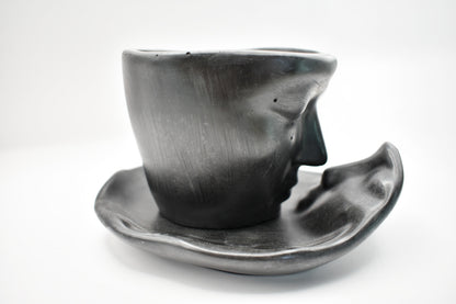 Kissing Face Tray & Cup Set