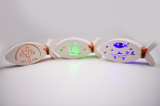 Fish-Shaped Baby Light
