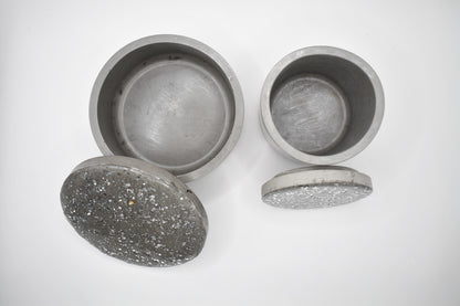 Candle & Match Set on Rectangular Tray