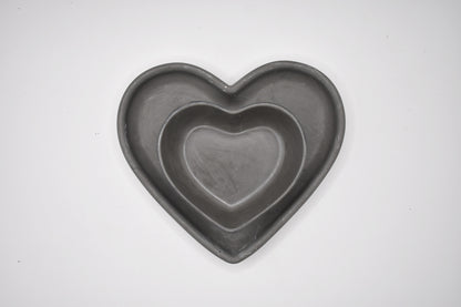 Set of 2 Heart-Shaped Bowls