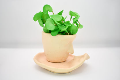 Kissing Face Tray & Cup Set