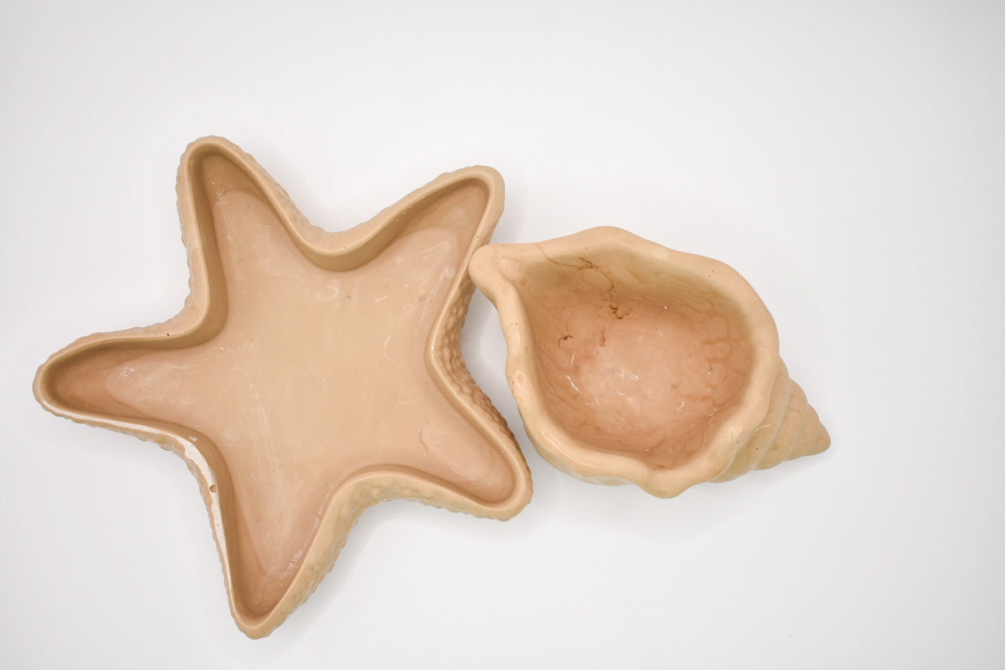 Sea Star Candle & Shell Match Holder