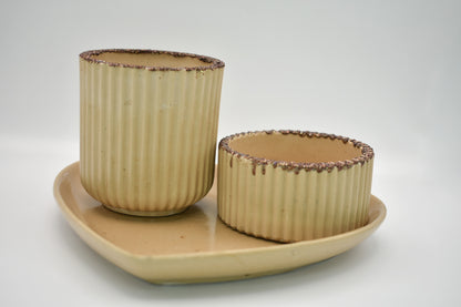 Heart Tray Candle Set