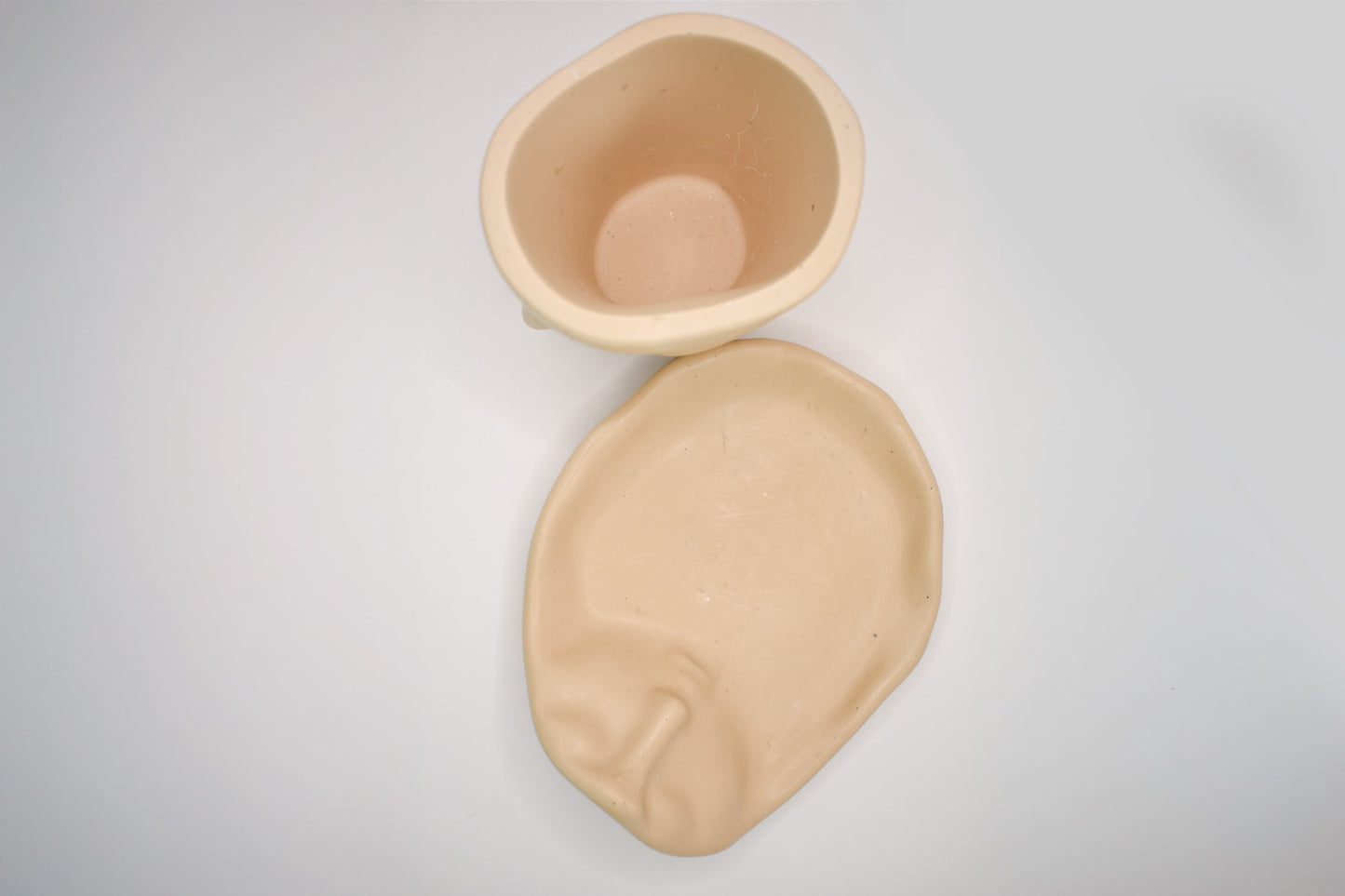 Kissing Face Tray & Cup Set