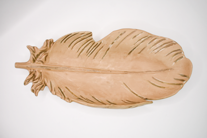 Feather-Shaped Tray