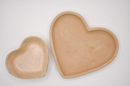 Set of 2 Heart-Shaped Bowls