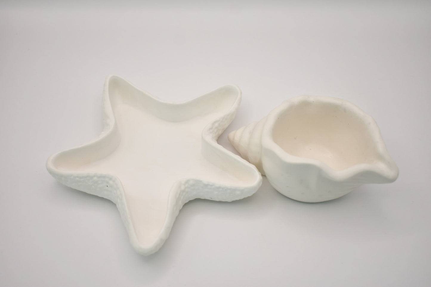 Sea Star Candle & Shell Match Holder
