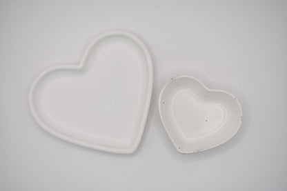 Set of 2 Heart-Shaped Bowls